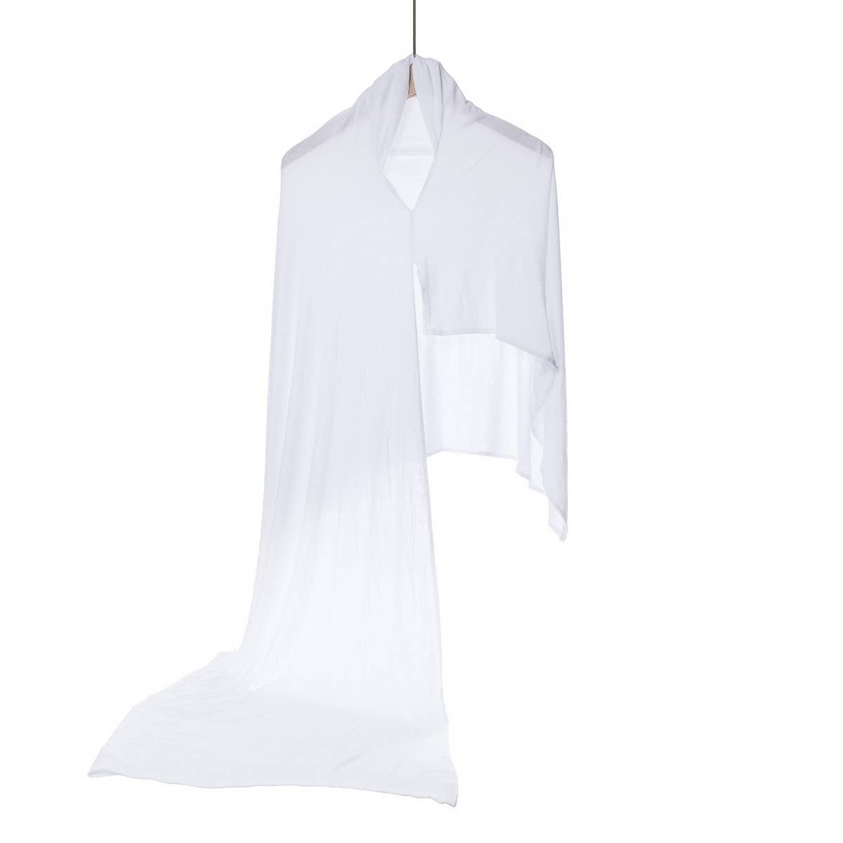 SIMPLE AND PORTABLE PURE COTTON PULLOVER HEADSCARF