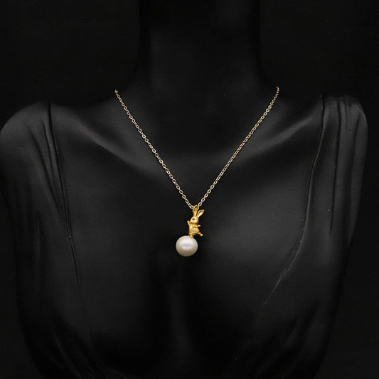LUXURY NATURAL FRESHWATER PEARL NECKLACE