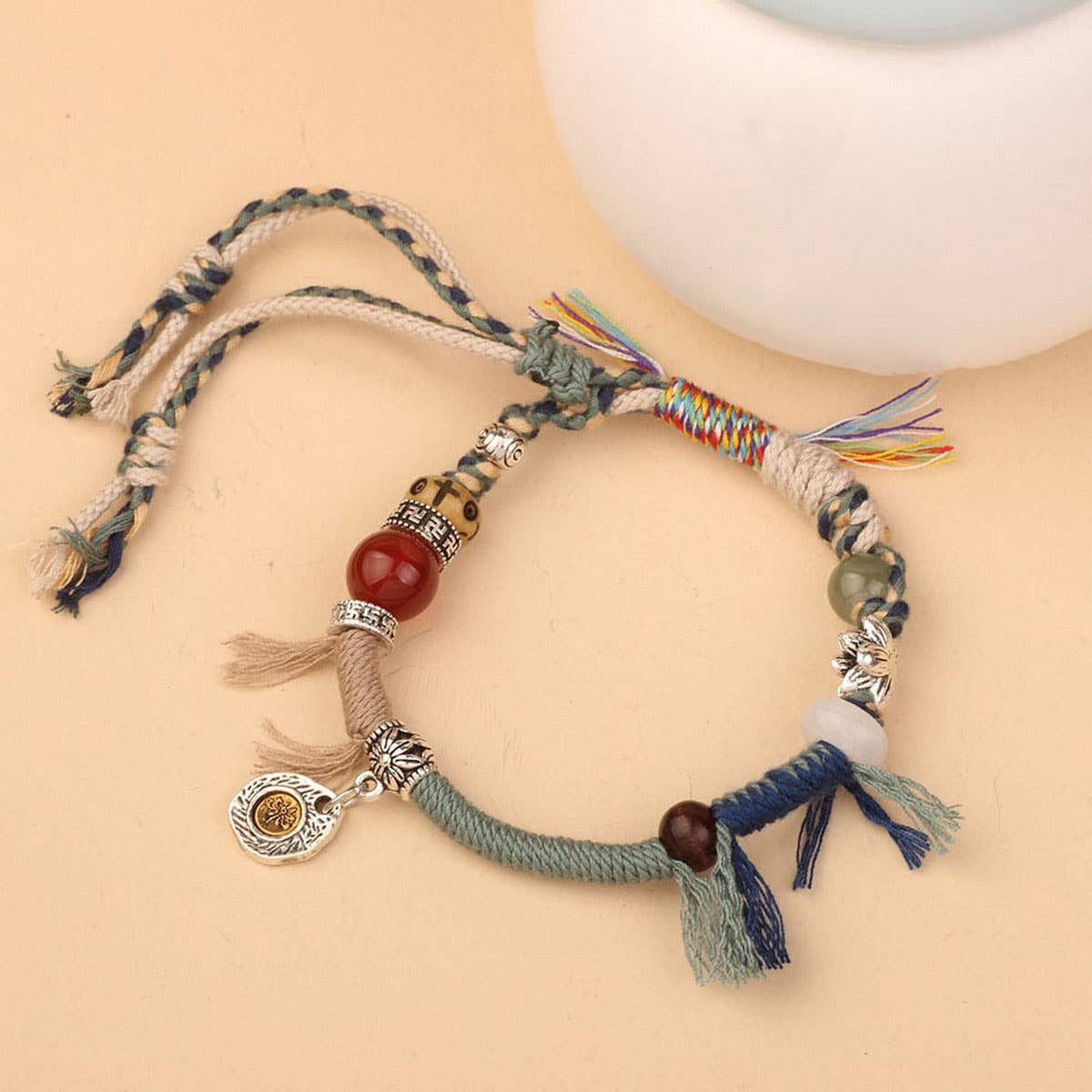 COUPLES RETRO BRAIDED ADJUSTABLE BRACELET