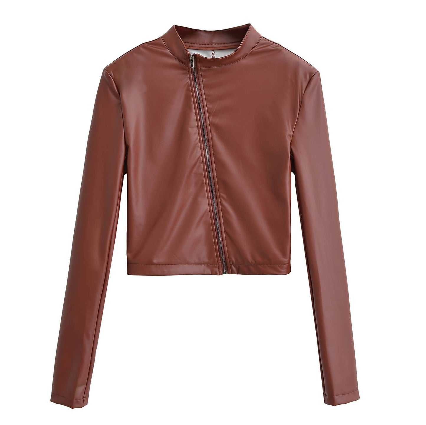 AMERICAN SPY STYLE STAND COLLAR SLIM-FIT JACKET