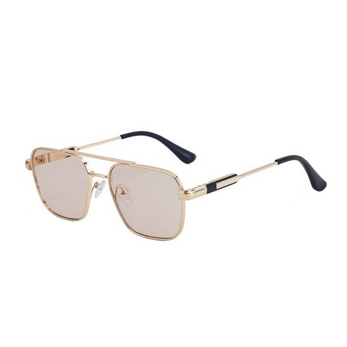 FASHIONABLE SQUARE FRAME SUN PROTECTION SUNGLASSES