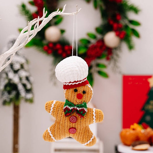 CWMM10297_CHRISTMAS GINGERBREAD MAN TREE HANGING ORNAMENT
