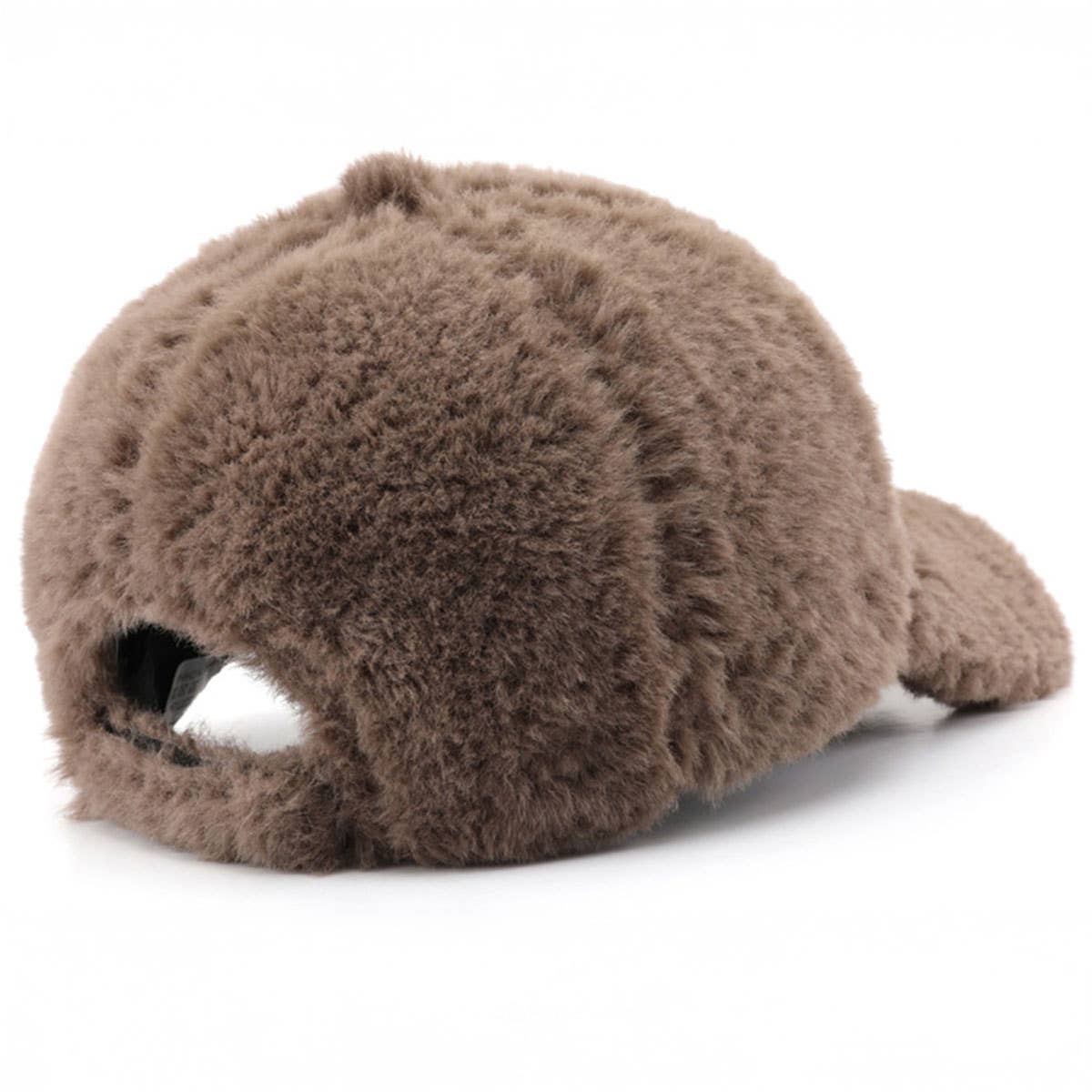 Winter Plush Baseball Hat, Unisex Outdoor Warm Cap_CWAH2169