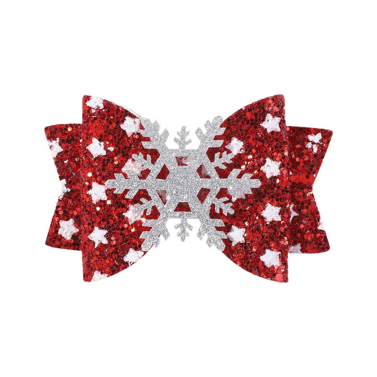 Christmas Antler Bow Clip for Kids Party