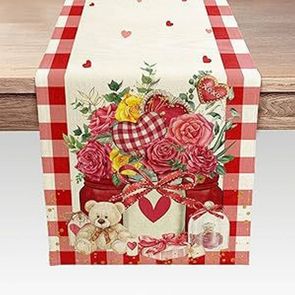 HOME VALENTINE'S DAY TABLE FLAGS AND TABLECLOTHS