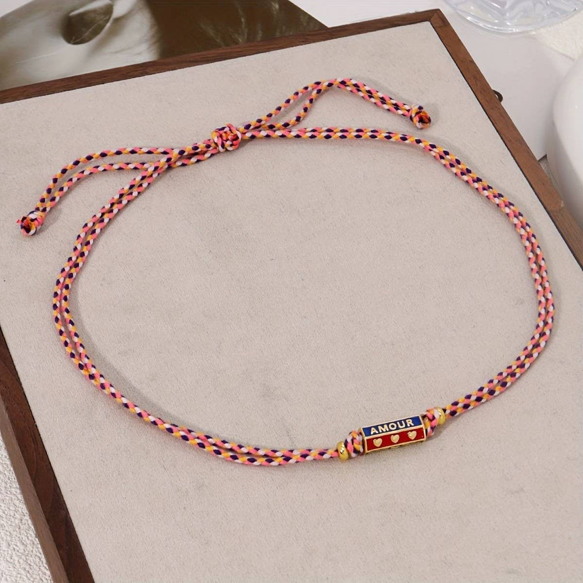 Literary Star Tarot Pendant Colored Bracelet