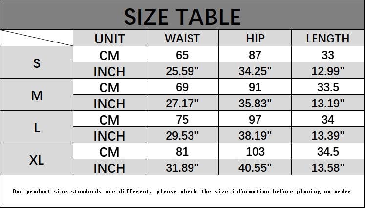 Front patch high-elasticity denim shorts