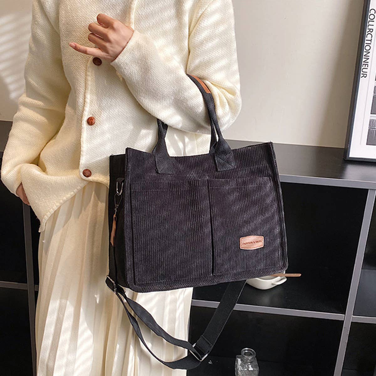 NEW FASHION COMMUTER SHOULDER TOTE BAG_CWAB2451