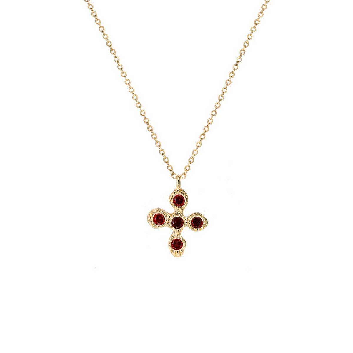 Halloween Creative Cross Pendant Necklace