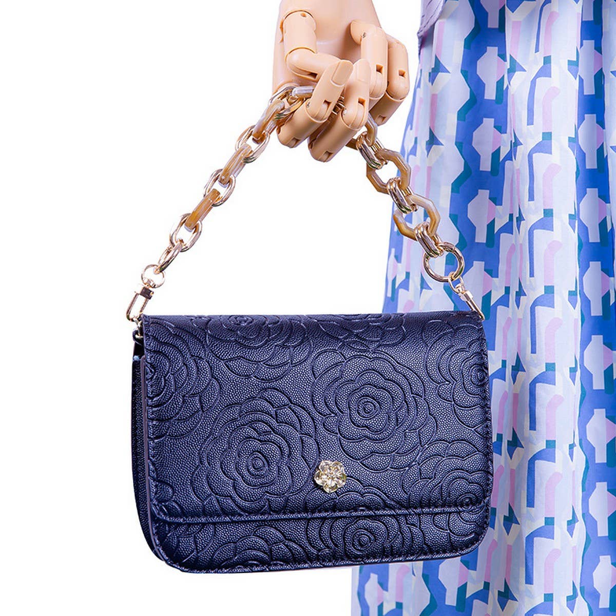 12in Acrylic Chain Handle Strap,Bags Strap_CWMM5100