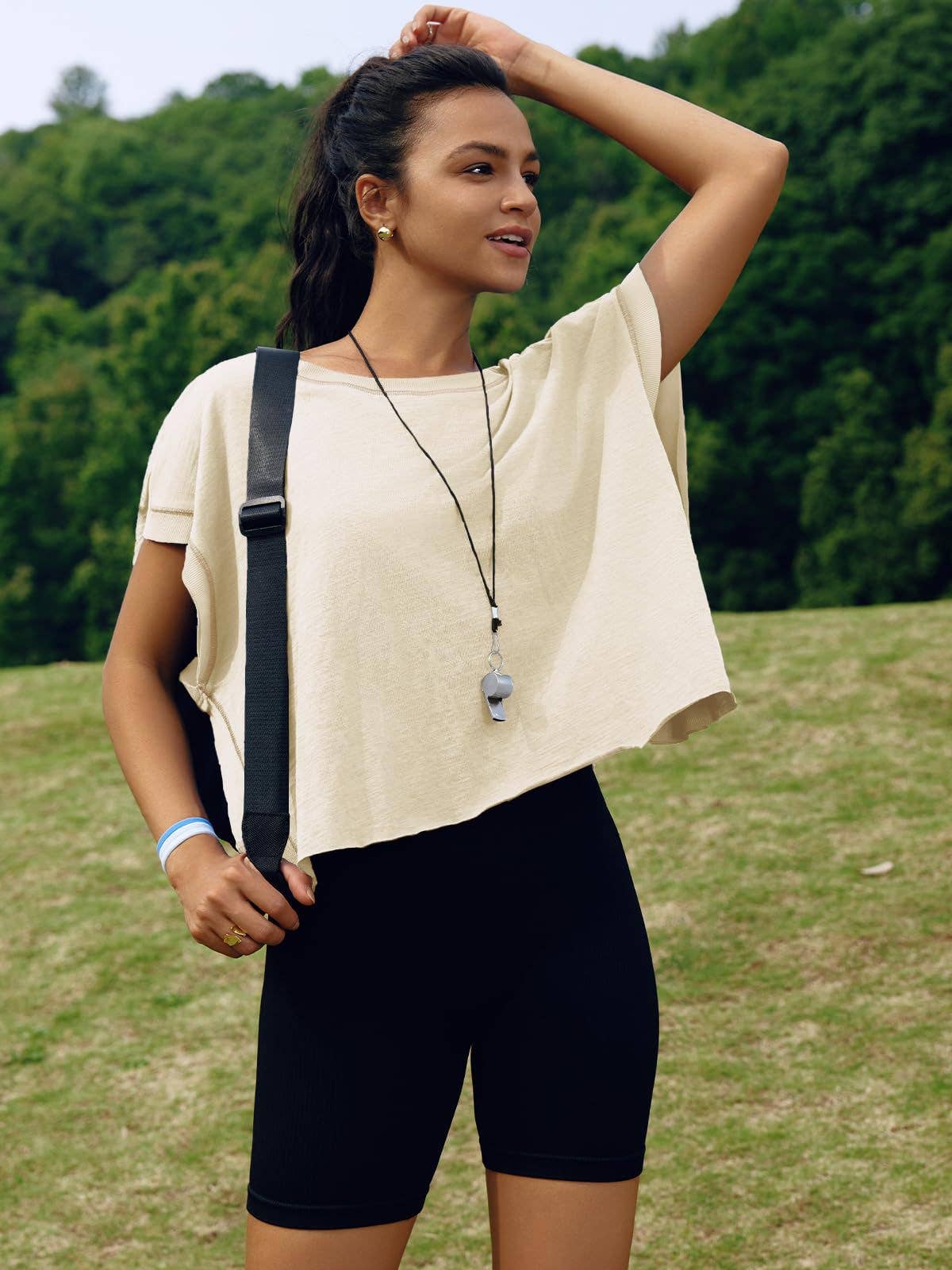 WOMEN'S BACK SPORTS YOGA TOP