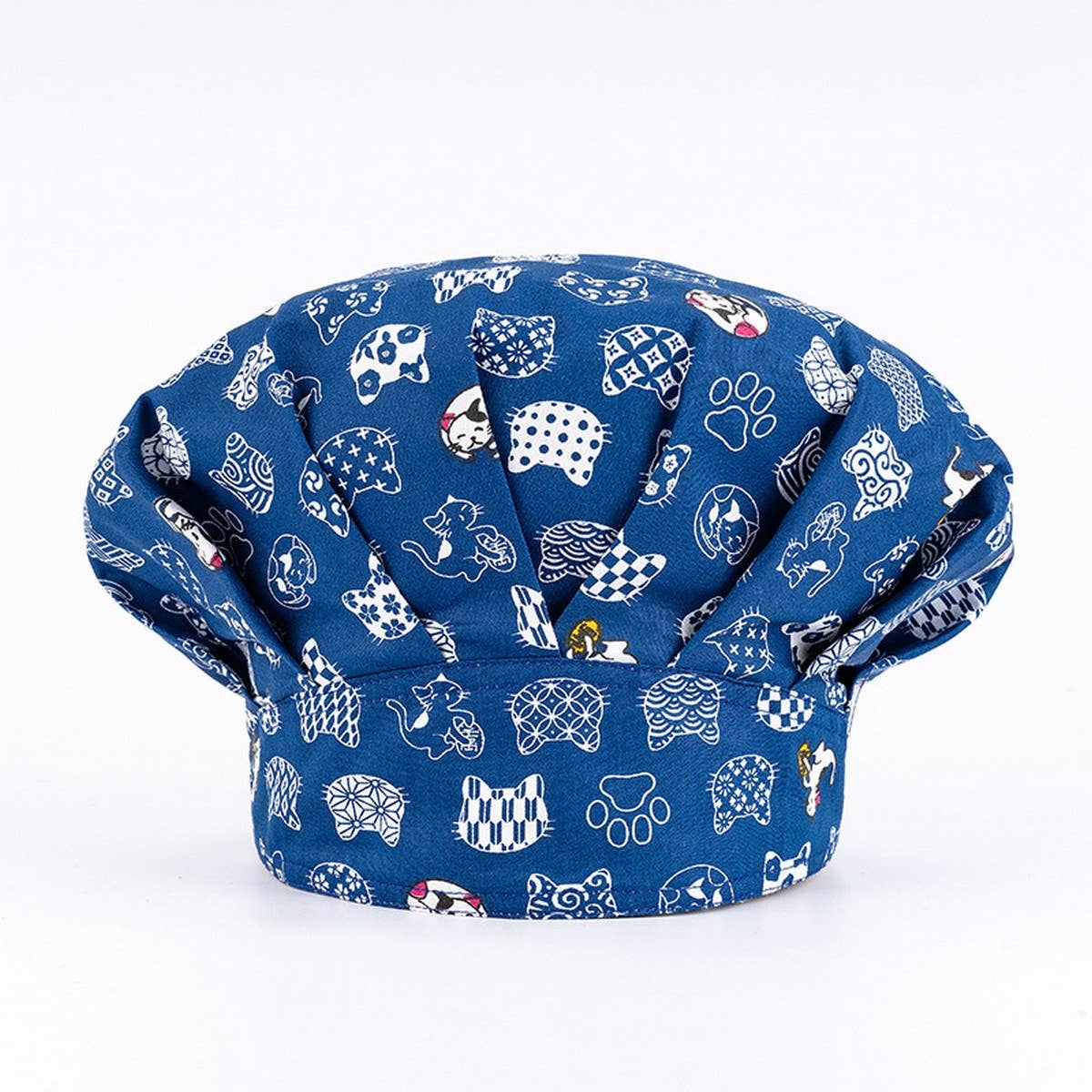 SURGICAL CAP MEDICAL PUFFY CAP PRINTED WORK CAP_CWAH3382