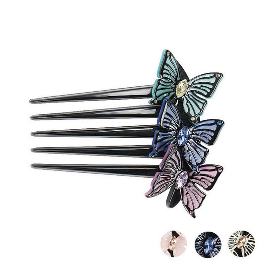 THREE-DIMENSIONAL BOW HAIRPIN COMB HAIRPIN