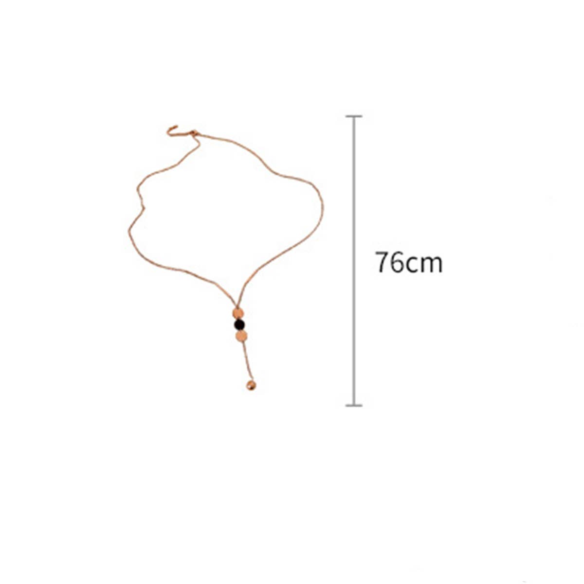 GEOMETRIC SEQUIN TASSEL NECKLACE