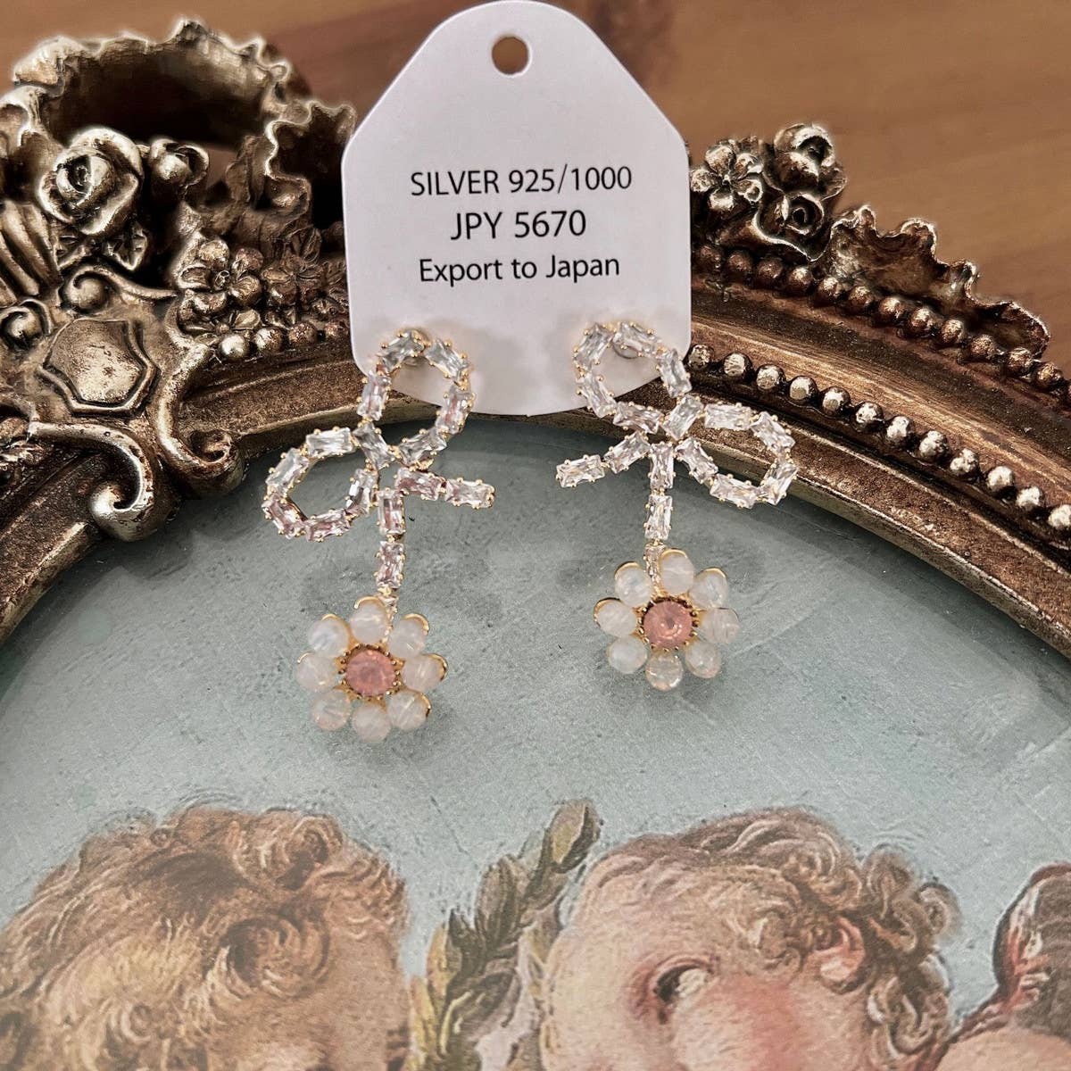 2024 NEW ZIRCON FLOWER BOW STUD EARRINGS_CWAJE1330