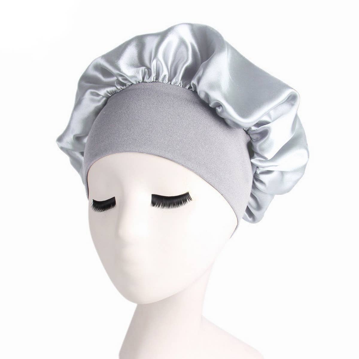 NEW WIDE-BRIMMED NIGHTCAP WITH HEADBAND_CWAH1486