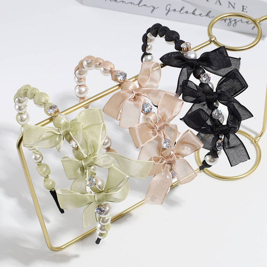 VERSATILE MESH BOW HEADBAND