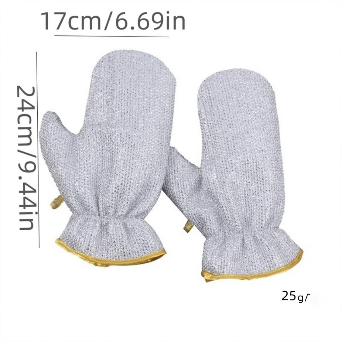 SILVER NON-STICK STEEL WIRE DISHWASHER