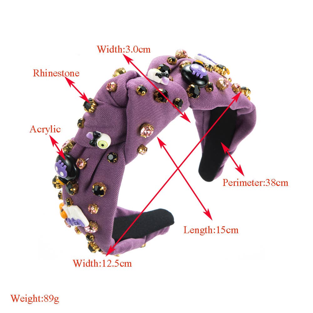 PERSONALITY GRIMACE HALLOWEEN HEADBAND