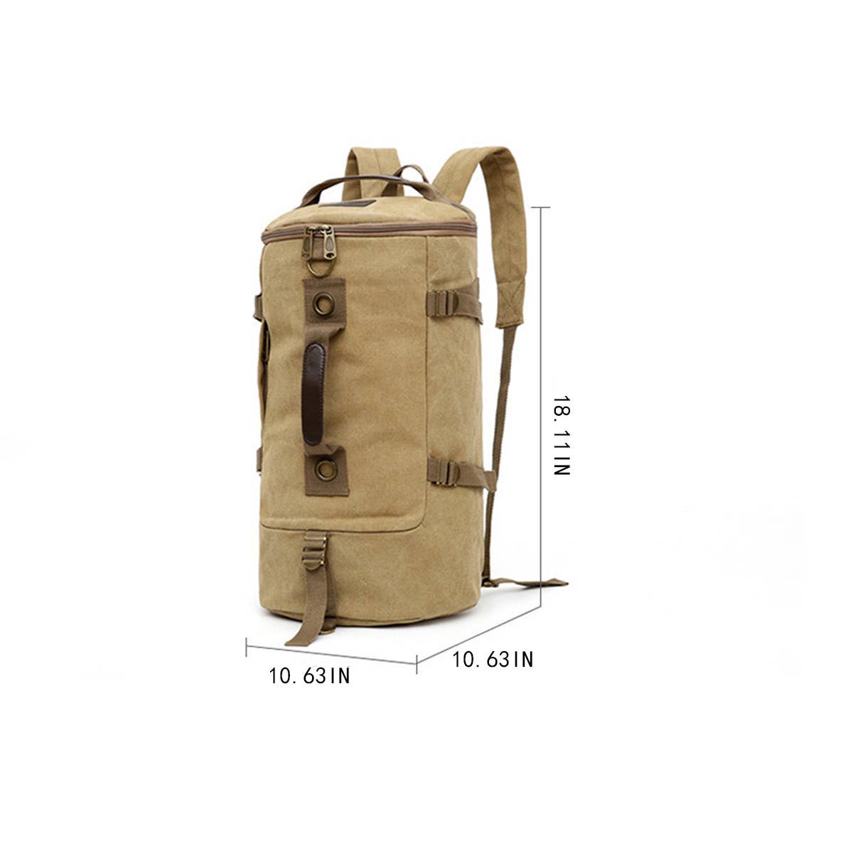 BACK-TO-SCHOOL CANVAS BACKPACK，SPORTS HANDBAG_CWAB2206