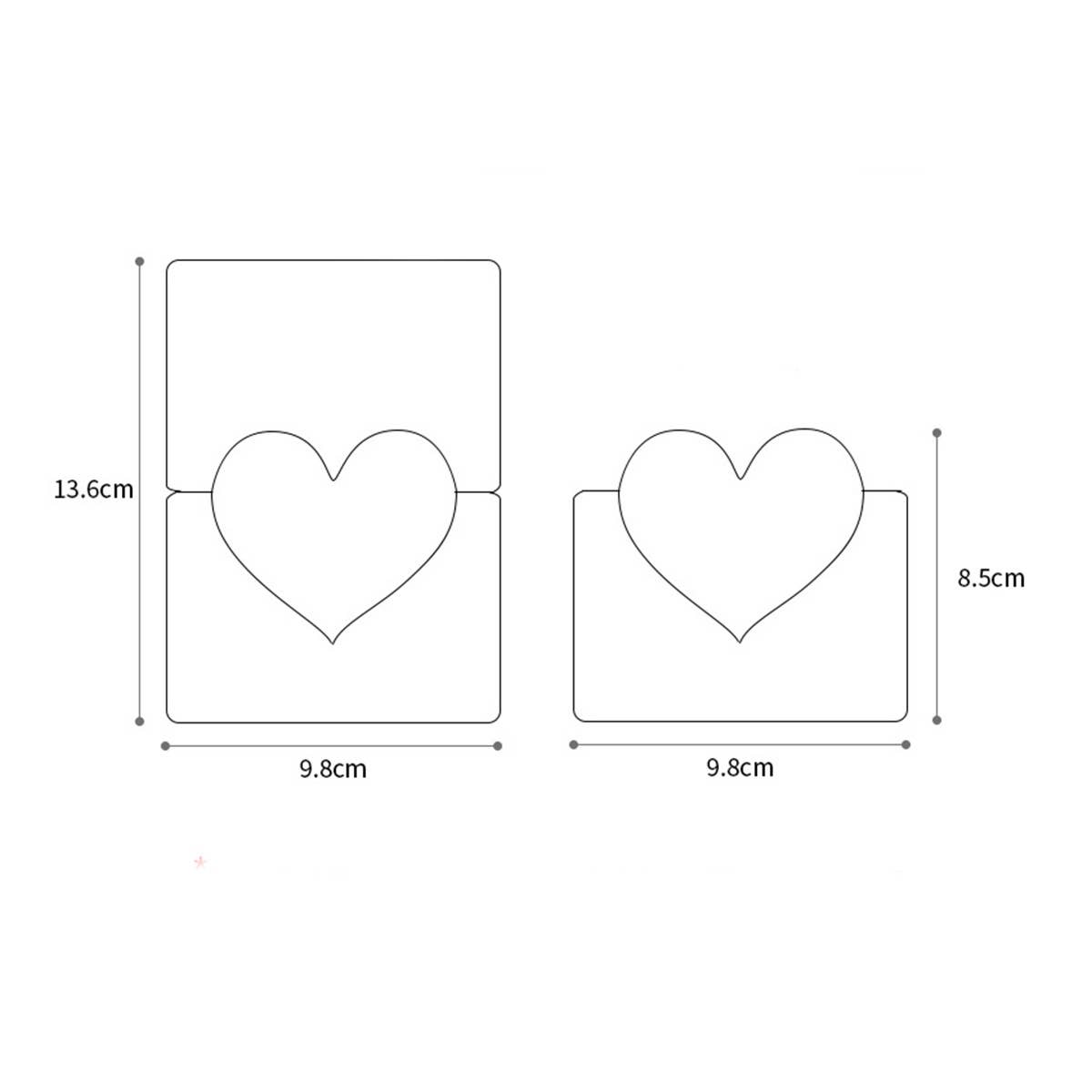 INS STYLE THREE-DIMENSIONAL LOVE GREETING CARD