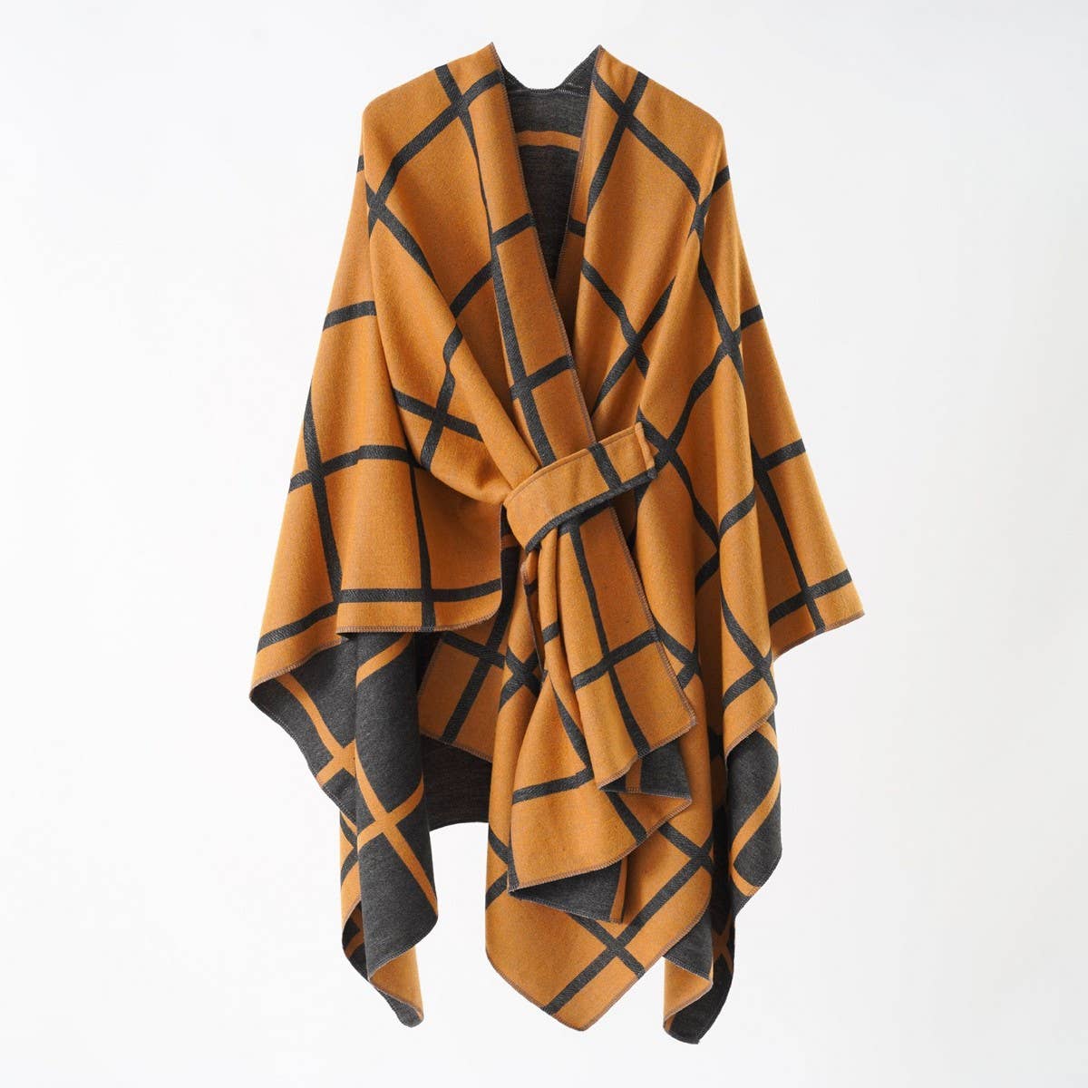 NEW FASHION SHAWL PLAID DUAL-PURPOSE SIMPLE SHAWL