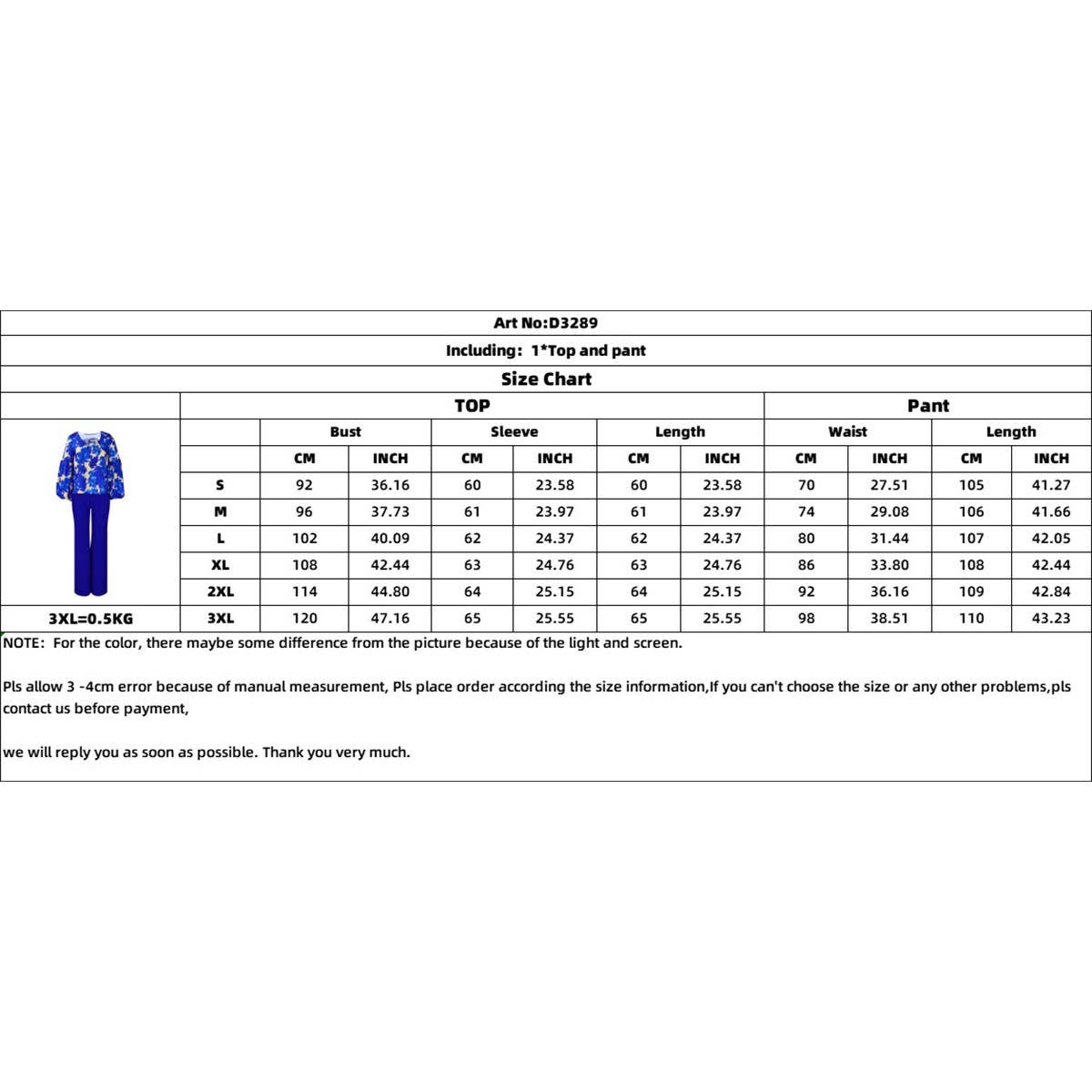 PRINTED TOP AND WIDE-LEG PANTS TWO-PIECE SET_CWSTB1142