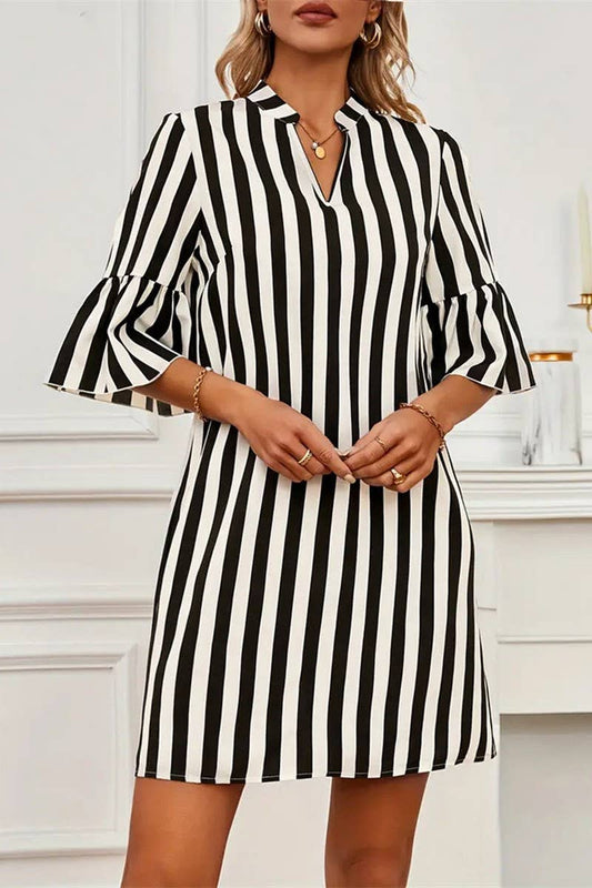 CWDSD3716_LOOSE EDITION PRINTED BAT SLEEVE SHORT SLEEVE