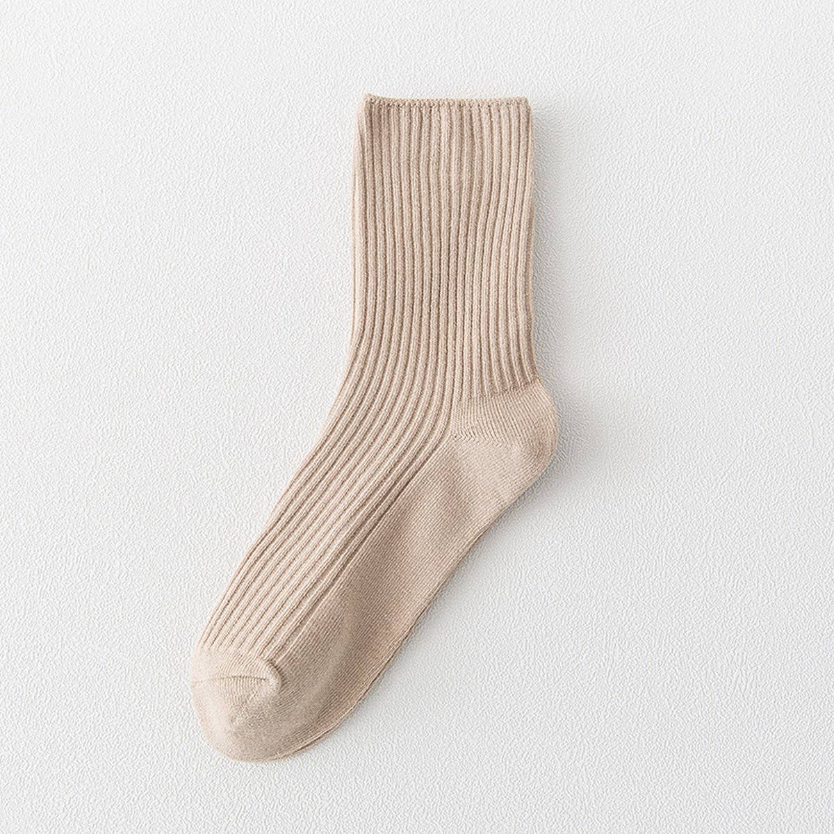 CASUAL SPORTS ALL-MATCH SOLID COLOR SOCKS_CWMS1125