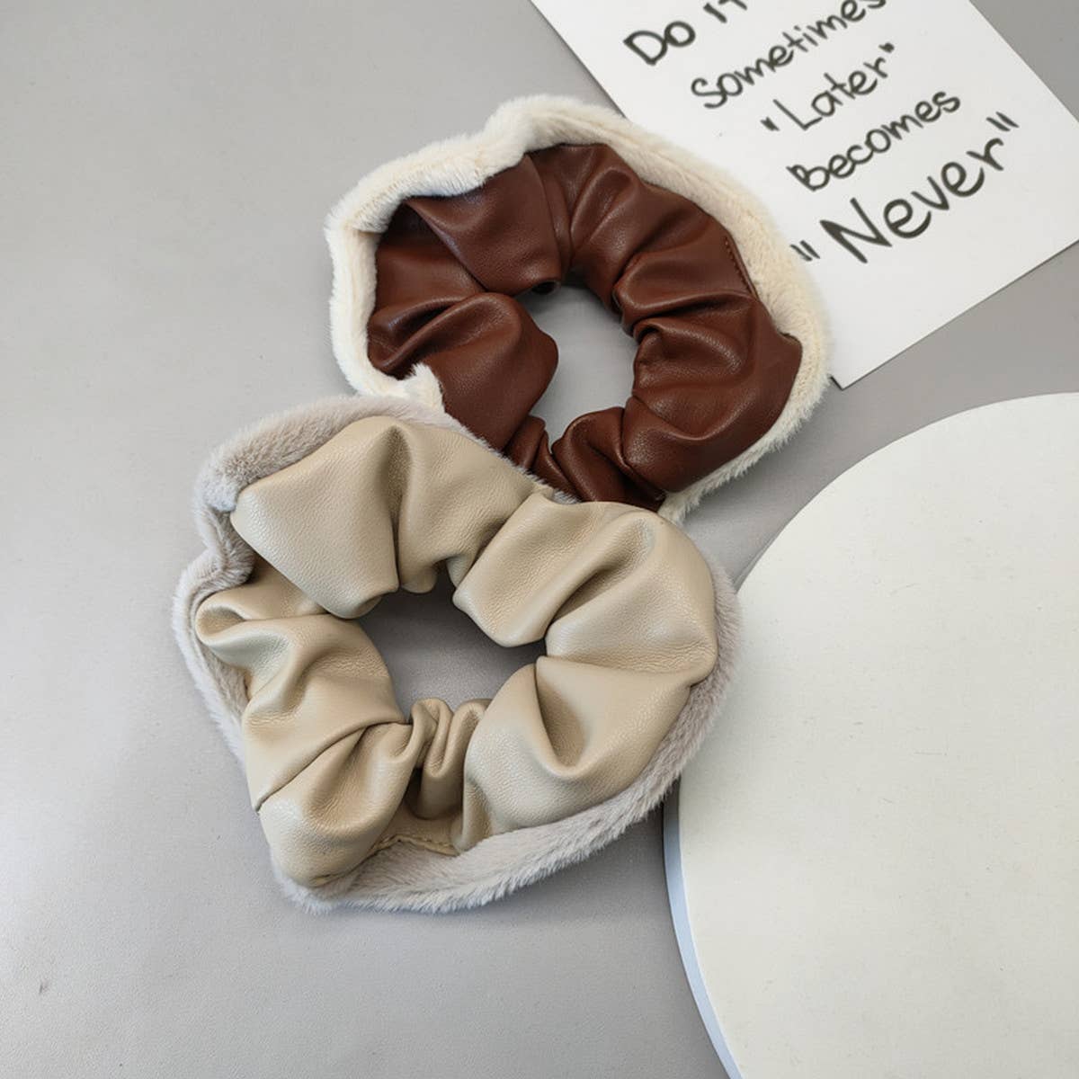 SIMPLE AUTUMN AND WINTER HIGH ELASTIC HAIR ROPE