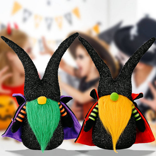 HALLOWEEN CAPE FACELESS DOLL ORNAMENTS