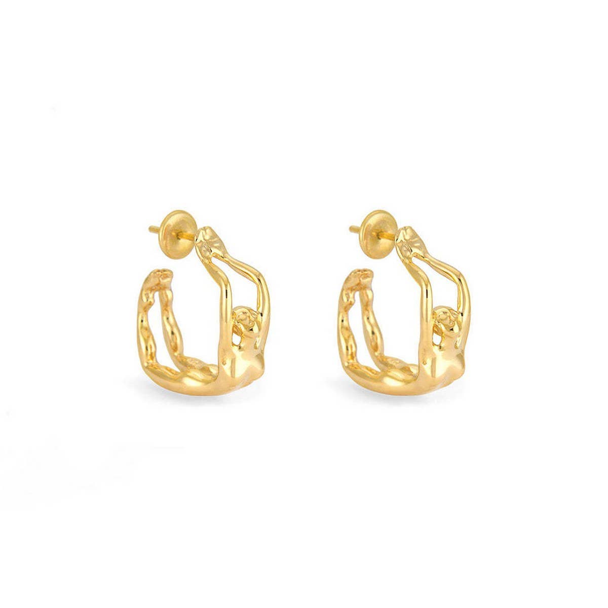 Fashionable Simple High-grade Irregular Earrings