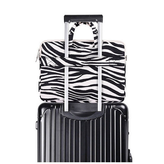 ZEBRA PRINT LAPTOP BAG TABLET CASE_CWAB3322