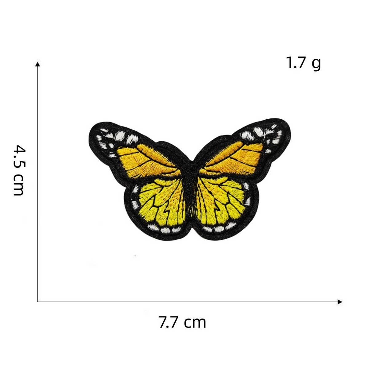 PUNK STYLE SKULL CREATIVE EMBROIDERY PATCH_CWMM4052