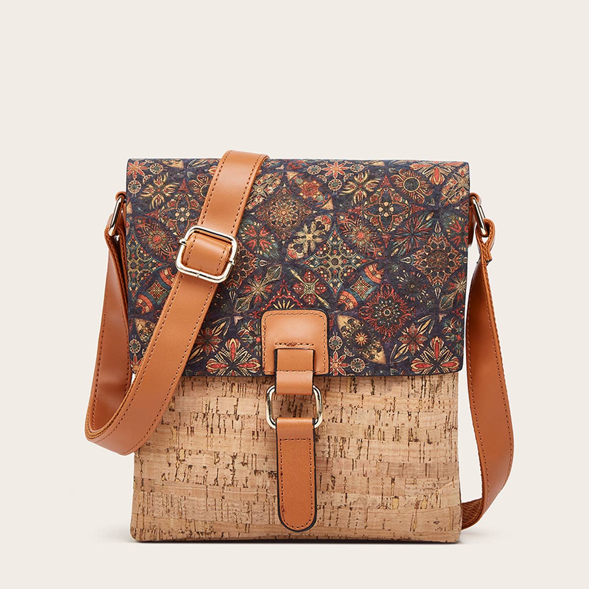 SIMPLE NEW STYLE PRINTED SHOULDER BAG_CWAB2650
