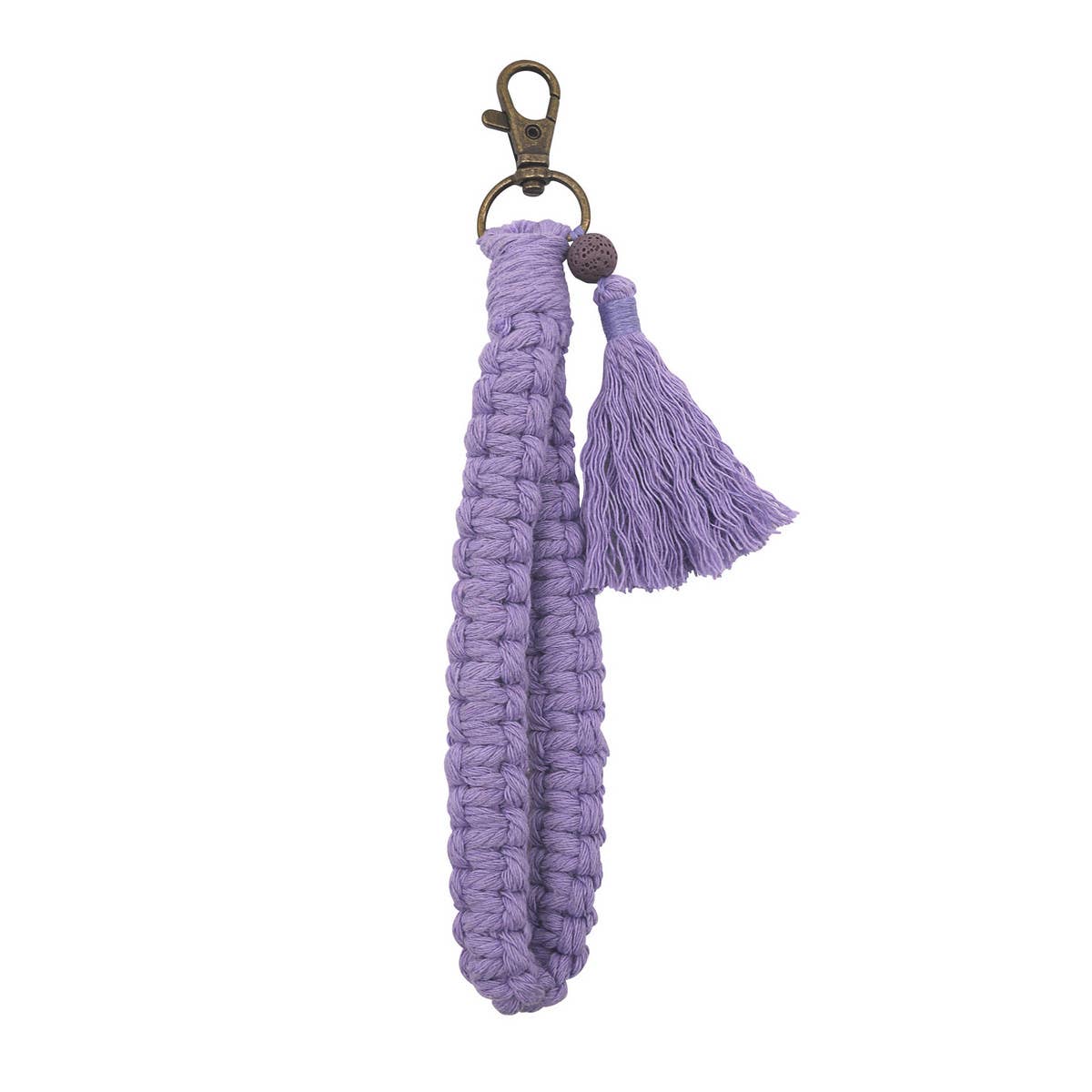 MOBILE PHONE HANGING TASSEL BRAIDED KEYCHAIN