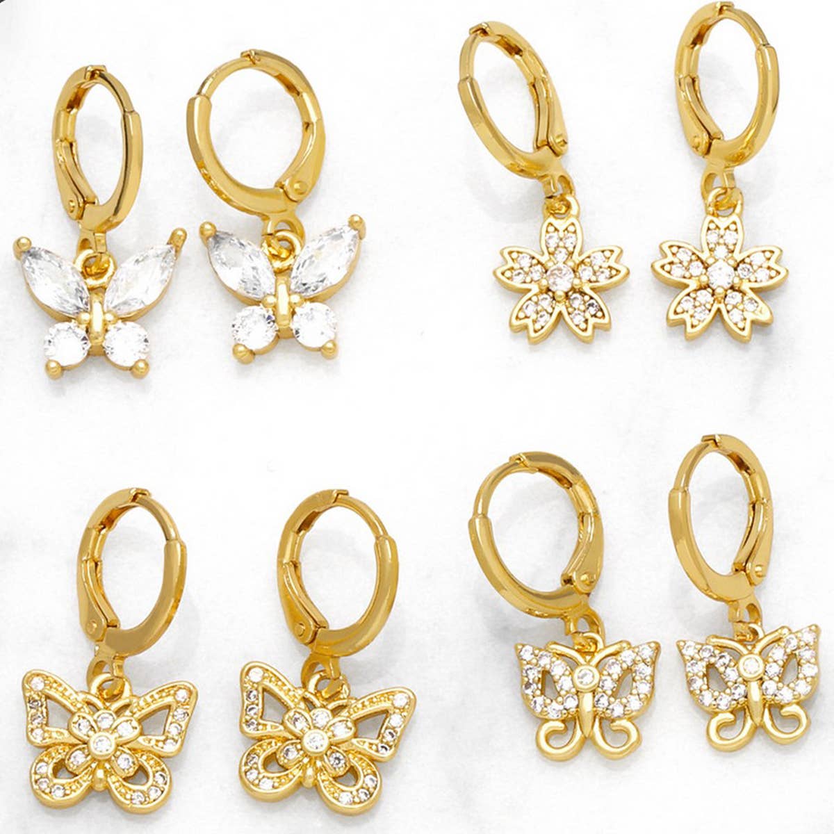 EXQUISITE ZIRCON DECORATED BUTTERFLY EARRINGS_CWAJE0986