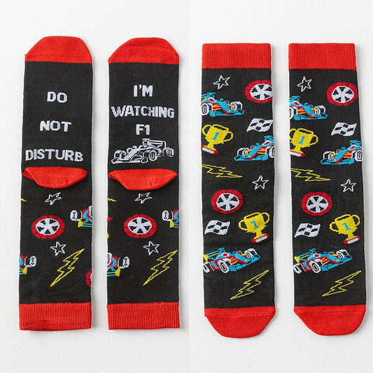 CWMS02735_FUNNY CARTOON CREW SOCKS