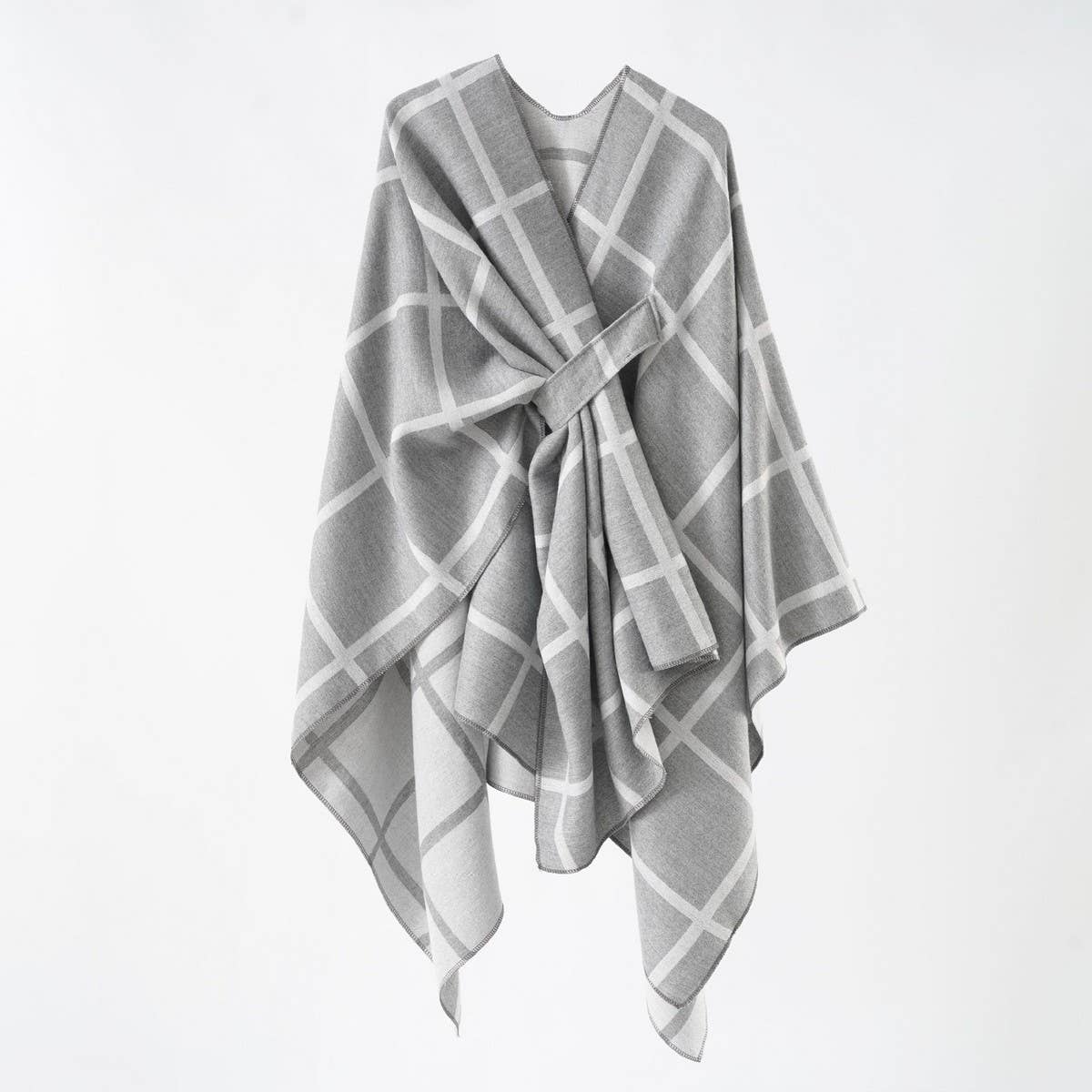 NEW FASHION SHAWL PLAID DUAL-PURPOSE SIMPLE SHAWL