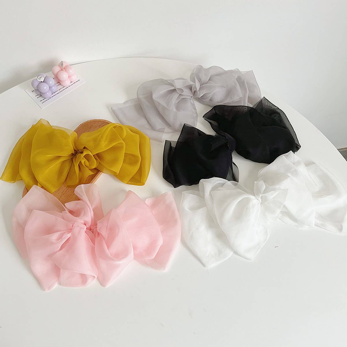 SUPER FAIRY ELEGANT BOW HAIRPINS_CWAHA1193