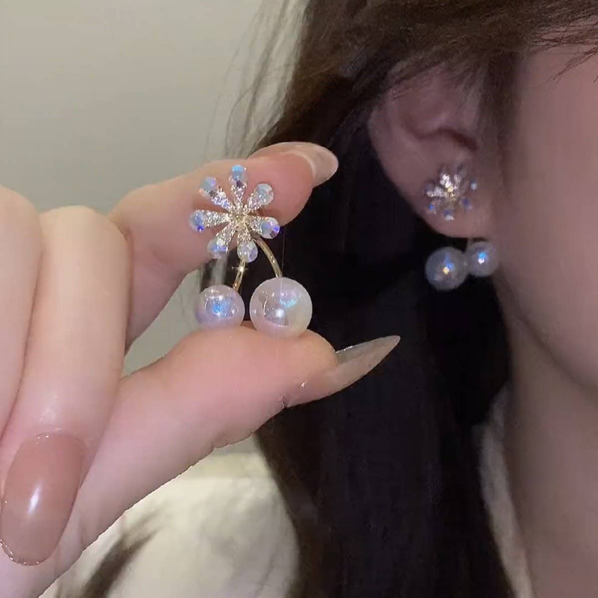 SIMPLE AND STYLISH DETACHABLE TWO-WAY EARRINGS