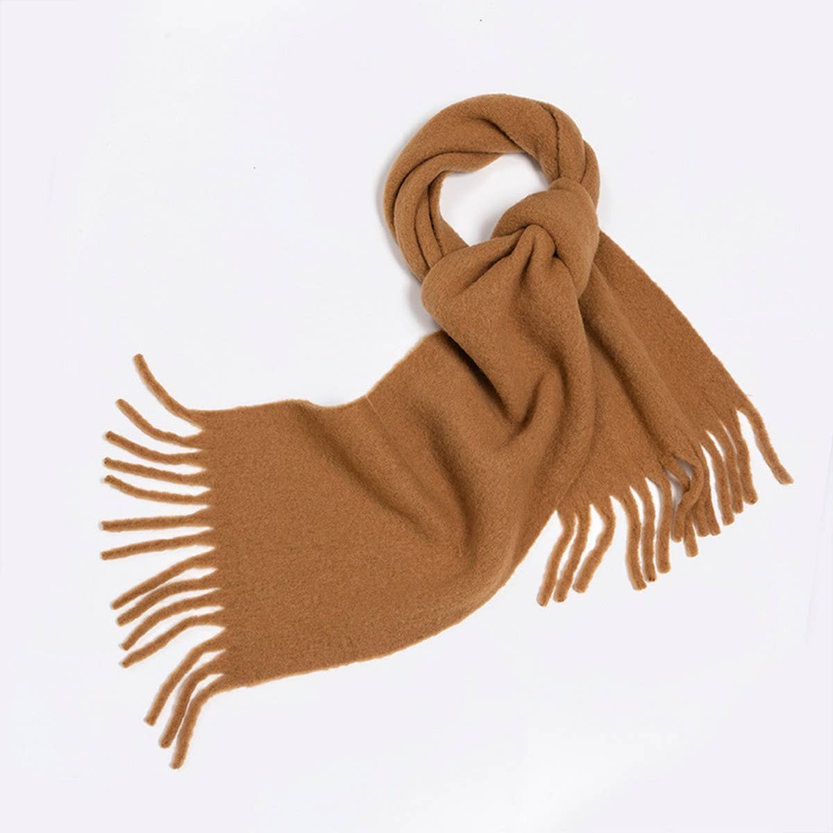 Blend Scarf ??75% Wool Thick Solid Neckwarmer_CWASC2283