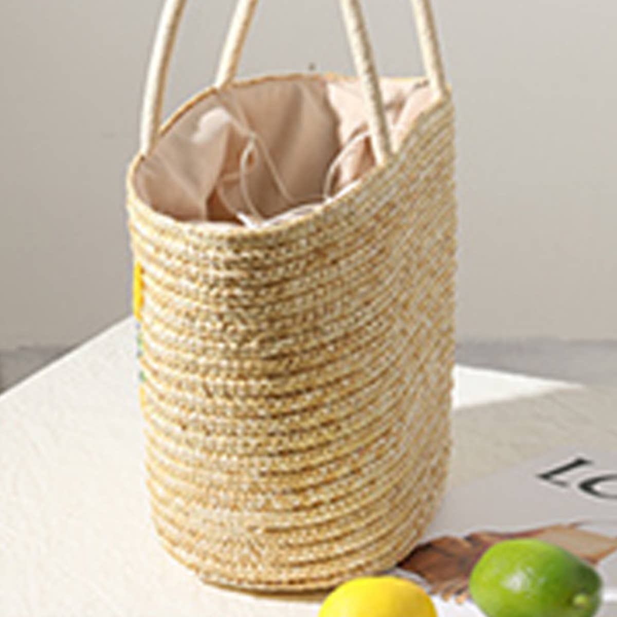 WOMEN EMBROIDERED BEACH WOVEN BAG_CWAB1877