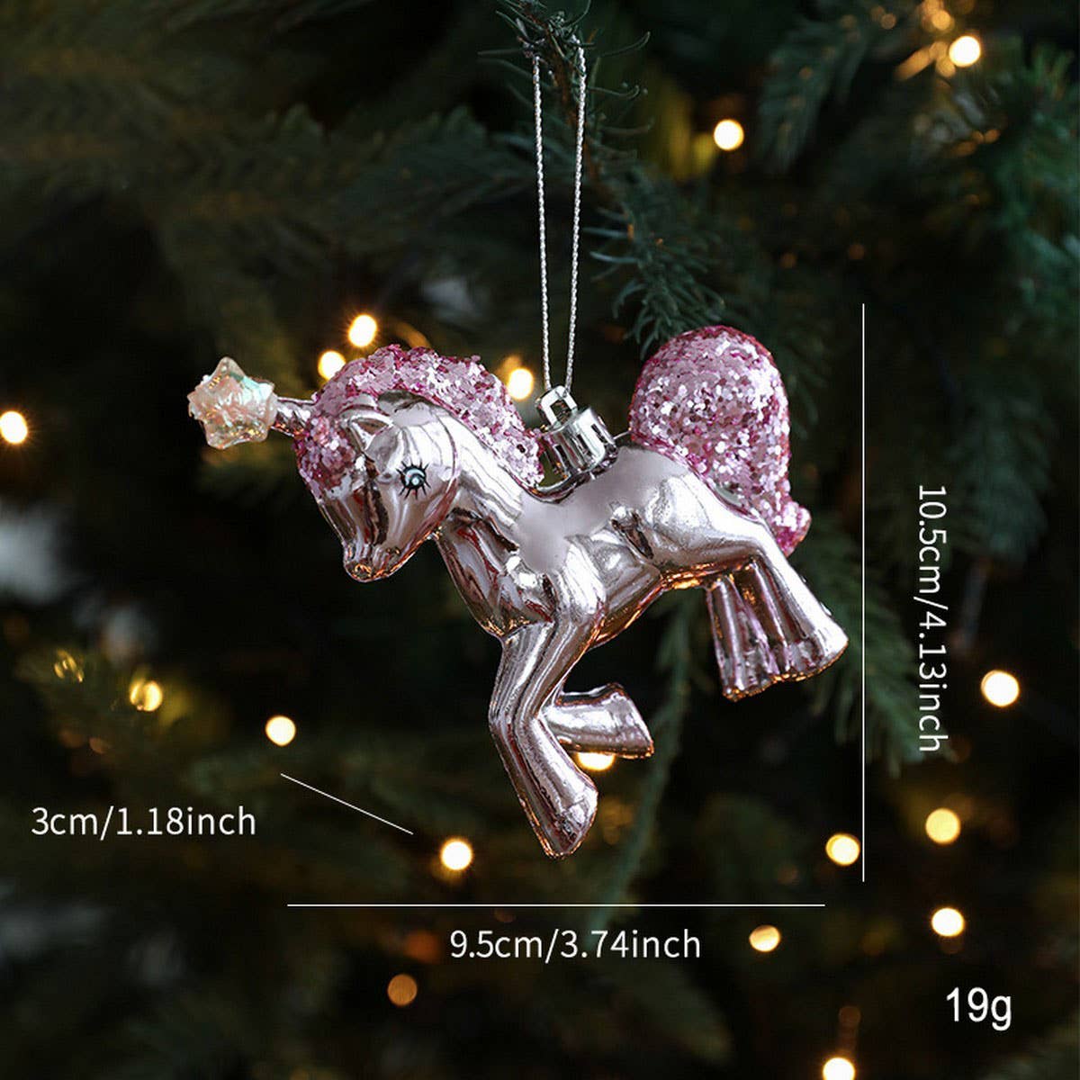 CWMM10401_PINK CARTOON CHRISTMAS TREE HANGING ORNAMENTS