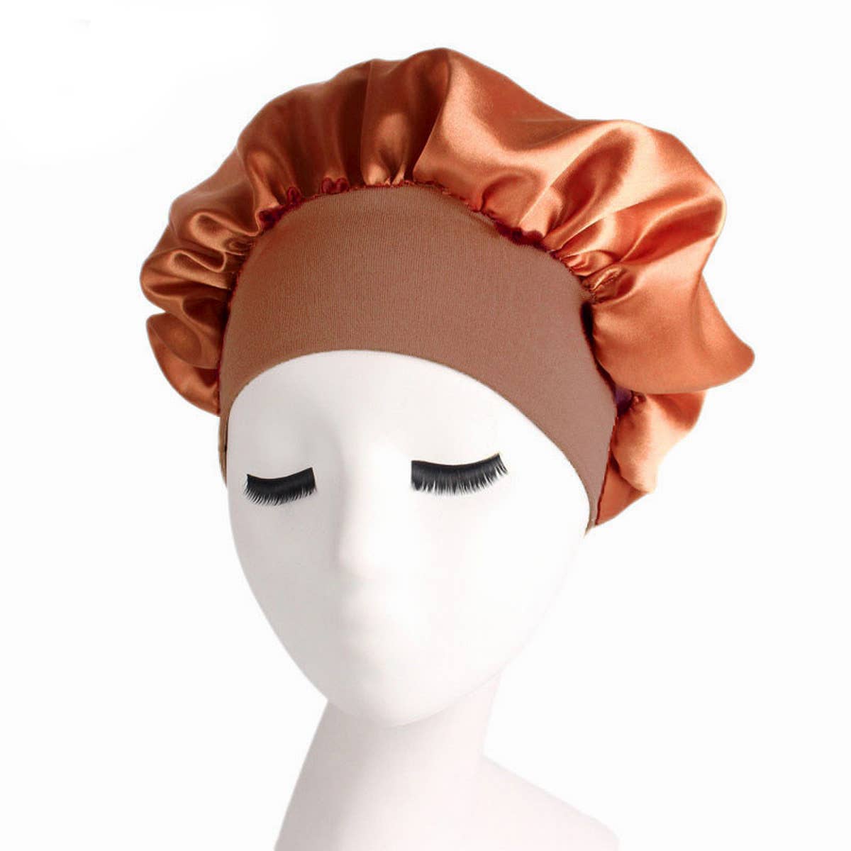NEW WIDE-BRIMMED NIGHTCAP WITH HEADBAND_CWAH1486