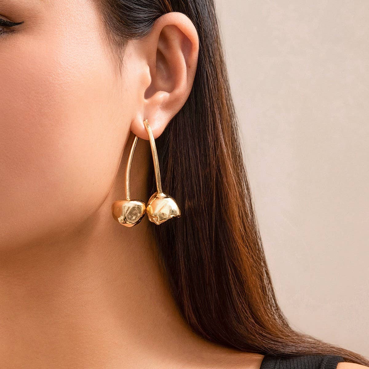 SWEET DOPAMINE ALLOY FRUIT EARRINGS