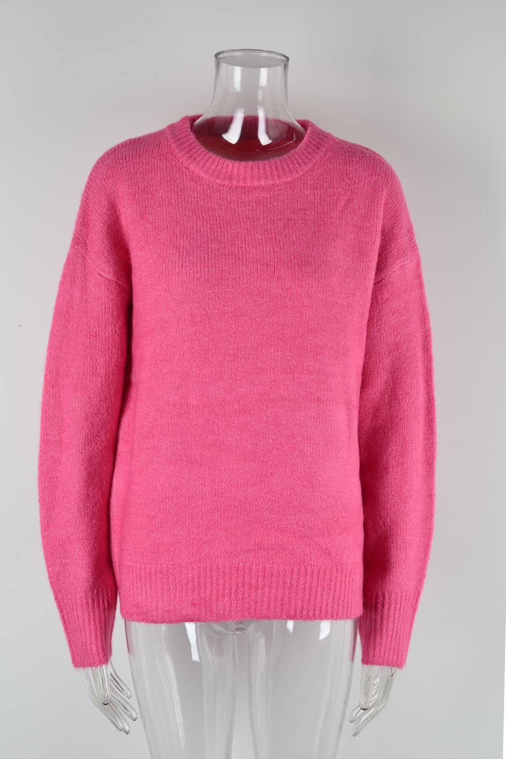 SOLID COLOR ALL-IN-ONE SWEATER PULLOVER SWEATER