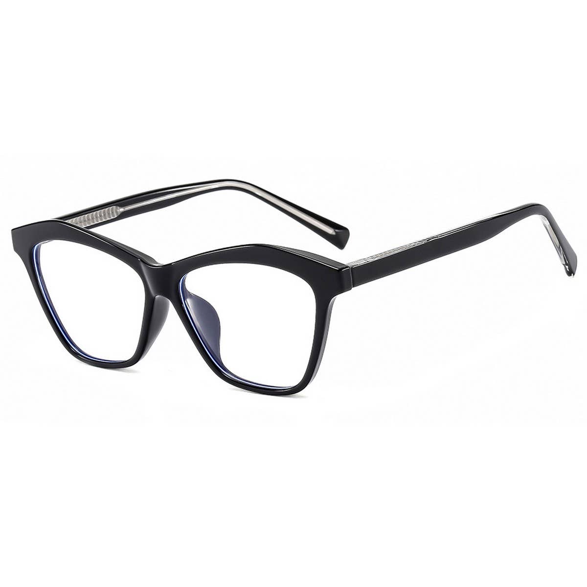 Fashion Colorblock Clip-On Temple Sunglasses Women_CWASG1171