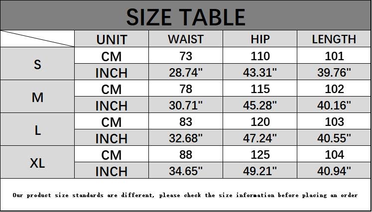 Solid-color loose tight waistband wide-leg pants