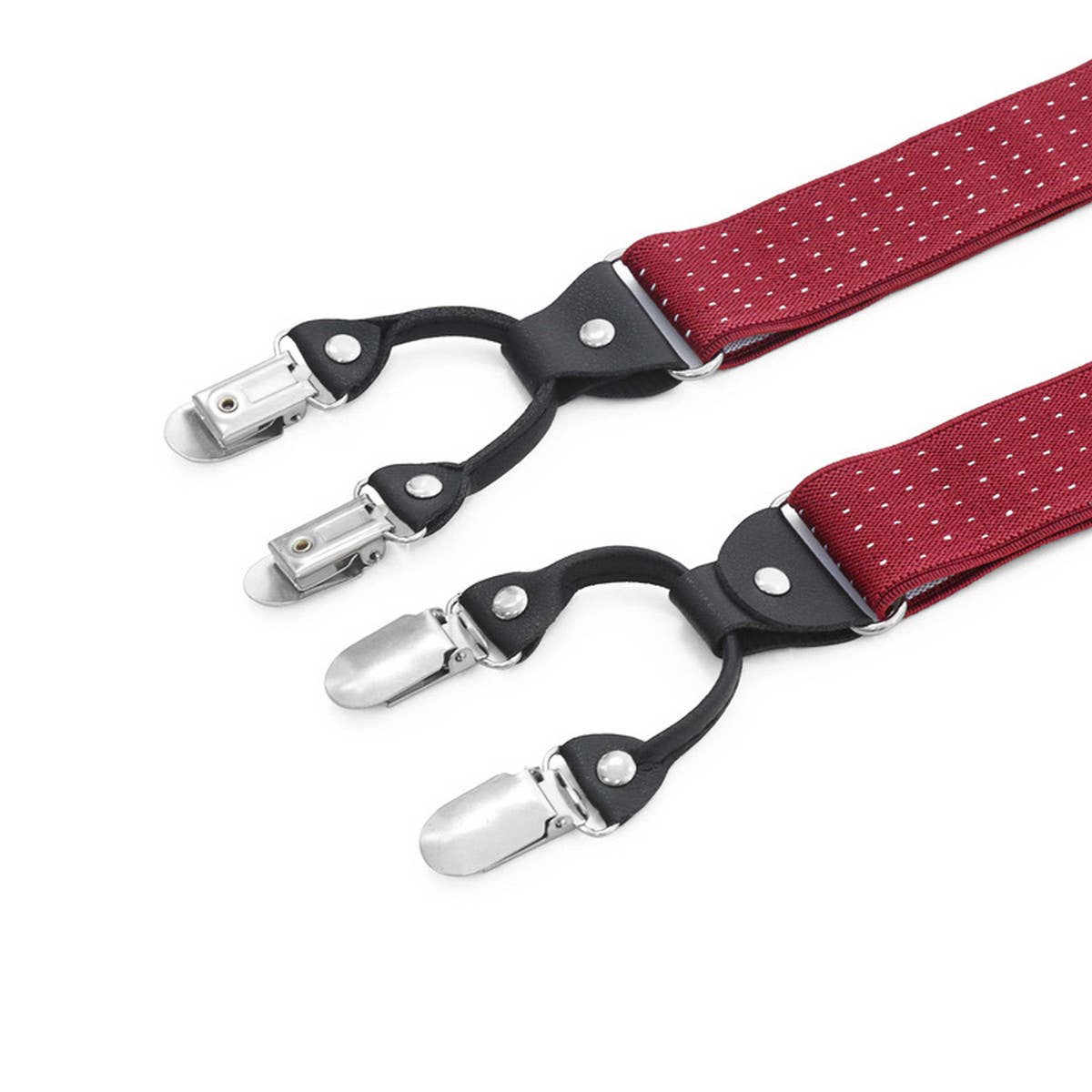 MEN TROUSERS SUSPENDERS 6-CLIP SUSPENDER CLIP
